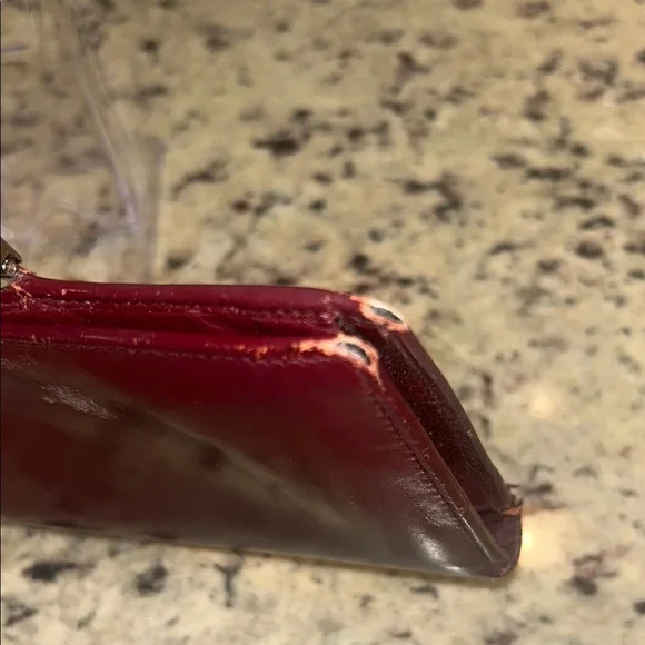 Prada Brown Leather Wallet with Clasp - Picture 6 of 8